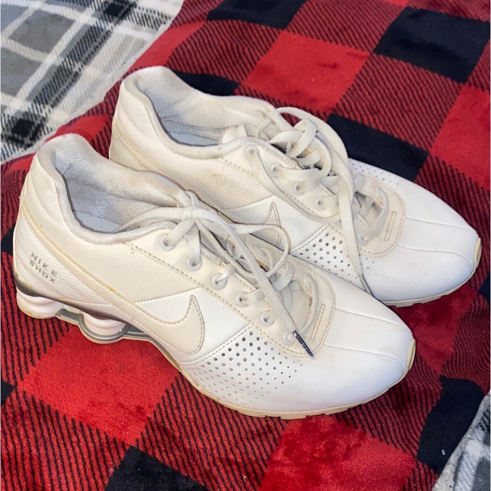 Nike Shox  Women’s White Athletic Sneakers
